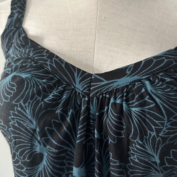 Aritzia Talula Art Deco Print Tank Top Black Womens Size S Y2K - Picture 3 of 6